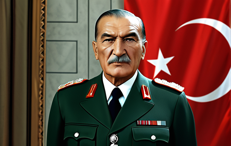 **

"Mustafa Kemal Atatürk, fully clothed in a tailored military uniform, standing confidently against a backdrop of the Turkish flag waving proudly, safe for work, appropriate content, perfect anatomy, correct proportions, professional, modest, family-friendly, high quality, natural lighting, historical setting, determined expression."

**