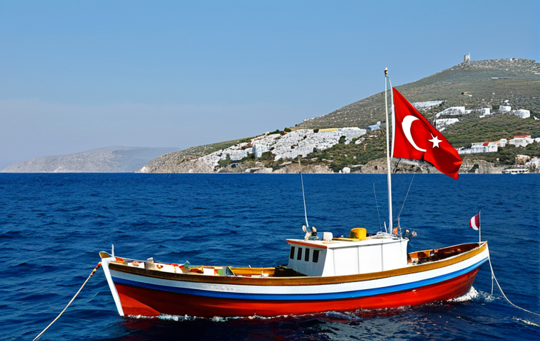 튀르키예 그리스 주요 이슈 - Aegean Sea Tensions**

"A scenic view of the Aegean Sea with islands in the background, showing both...