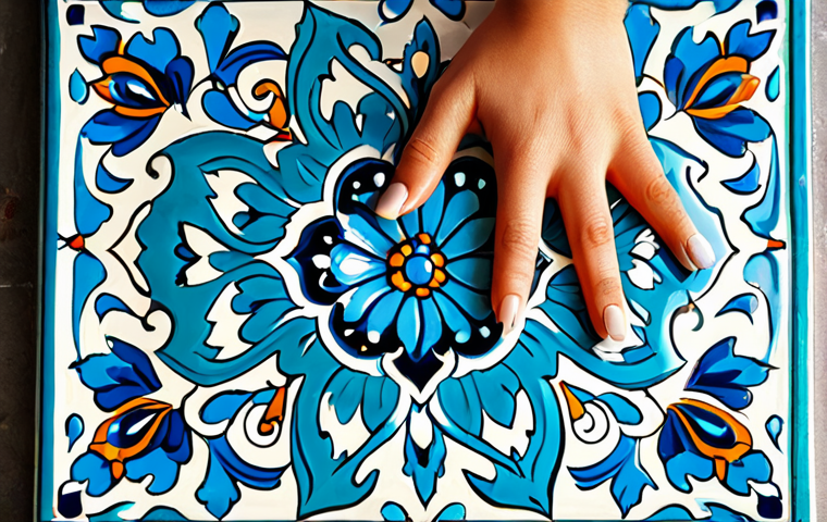 튀르키예의 전통적 예술 양식 - Turkish Carpet Weaver**

"A professional artisan, fully clothed in modest, traditional Anatolian dre...
