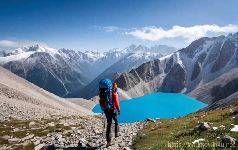 튀르키예의 주요 하이킹 트레일 - **"An enchanting sunrise in Cappadocia, Turkey, featuring hundreds of colorful hot air balloons grac...
