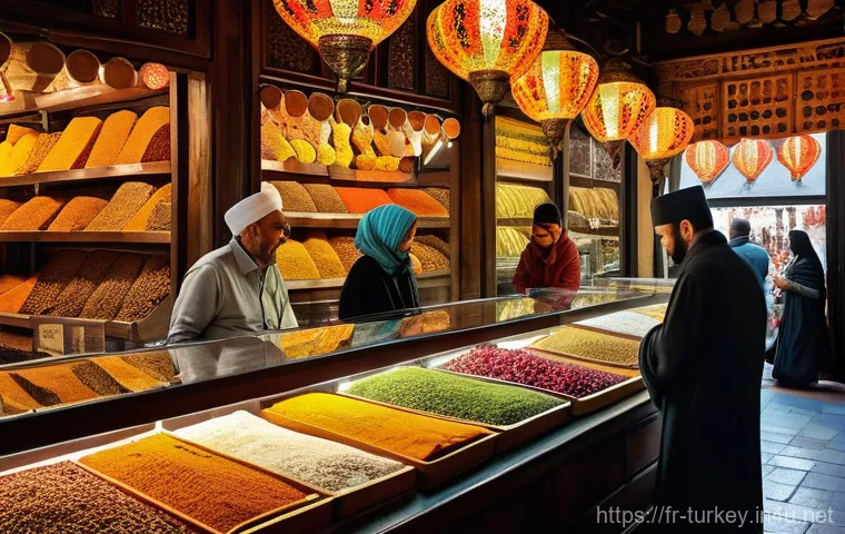 튀르키예에서의 가족을 위한 활동 - **Istanbul Grand Bazaar Family Adventure:**
    "A vibrant, bustling scene inside Istanbul's Grand B...