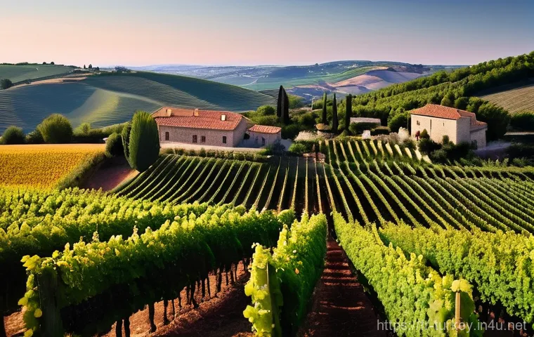 튀르키예 와인 투어와 시음회 - Here are three detailed image generation prompts in English, based on the provided French text about...