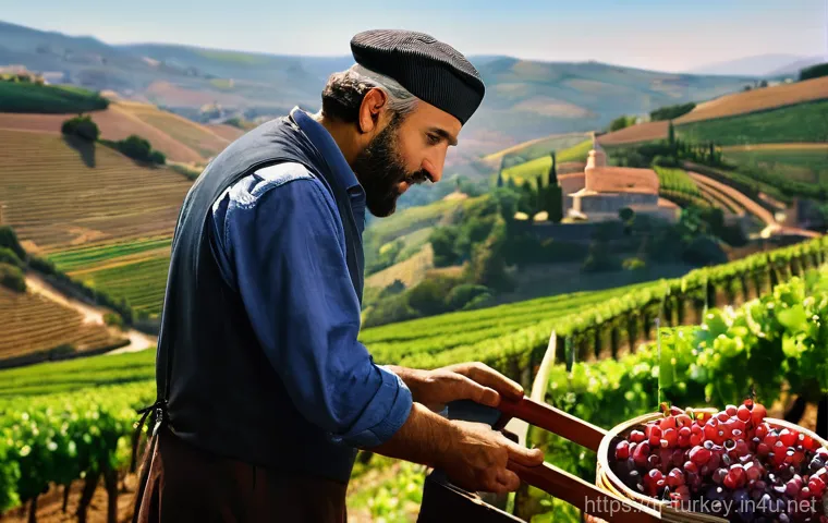 튀르키예 와인 투어와 시음회 - Here are three detailed image generation prompts in English, based on the provided French text about...