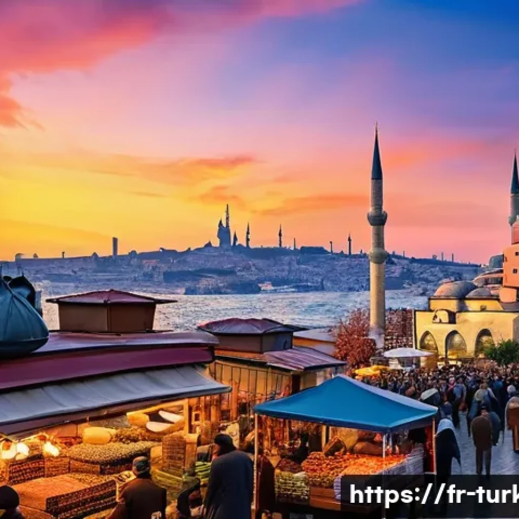 튀르키예 도시별 관광객 리뷰 비교 - **Istanbul's Vibrant Blend of History and Modernity:** A dynamic, wide-angle shot of Istanbul's hist...